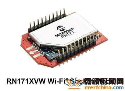 Microchip RN171XVU Wi-Fi插座模塊