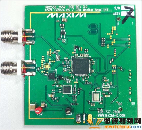 圖3. Maxim Femto基站參考設計