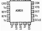 低失真有源混頻器AD831的工作原理及應用