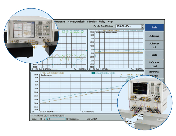 安捷倫毫米波網絡分析儀10 MHz to 110 GHz,可擴展到1.1 THz