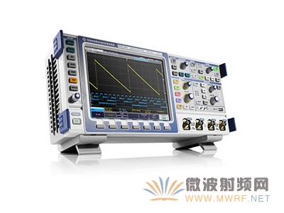 R&S豐富RTM系列示波器家族，推出特別的教育模式功能特點的200MHz型號，集成有數字電壓表和頻率計數器