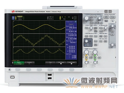 是德科技的IntegraVision PA2201A 雙通道功率分析儀
