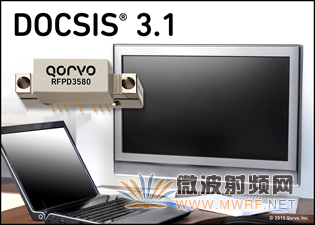 Qorvo推出RFPD3580以增強新一代DOCSIS 3.1性能