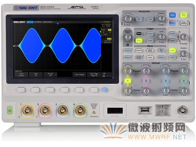 鼎陽科技推出X系列“悍將”SDS2304X超級熒光示波器