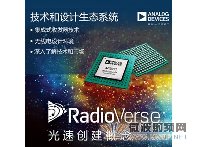 ADI利用RadioVerse技術和設計生態系統簡化無線系統設計