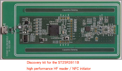 大聯大友尚推出的ST NFC閱讀器芯片和探索套件照片