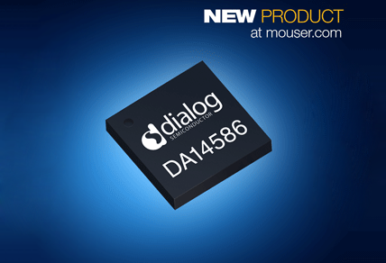 貿(mào)澤電子開售Dialog SmartBond DA14586 SoC為低功耗藍(lán)牙5應(yīng)用提供強(qiáng)力支持