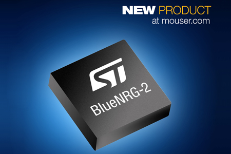 STMicroelectronics BlueNRG-2低功耗藍牙SoC在貿澤開售