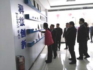 謝茹副省長到鑫泰科技視察調研