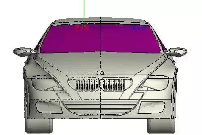 利用FEKO建立的天線與整車仿真模型