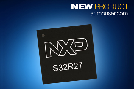 NXP S32R274微控制器在貿澤開售 驅動快速線性調頻汽車及工業雷達系統