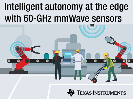 TI通過全新60-GHz傳感器產品組合為全球工業市場解鎖毫米波技術