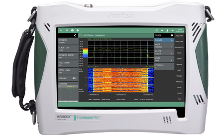 安立推出Field Master Pro? MS2090A手持式頻譜分析儀，具備重新定義現場頻譜分析的性能