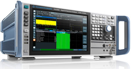適用于5G NR、實驗室和生產線高速測試的新型頻譜分析儀R&S?FSV3000和R&S?FSVA3000