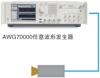 AWG +上變頻器到76GHz~81GHz方案