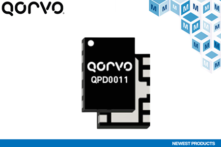 貿澤備貨Qorvo QPD0011 GaN-on-SiC HEMT 賦能4G和5G通信應用