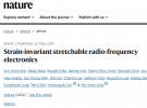 Nature揭示應(yīng)變不變的射頻電子器件新突破，無線健康監(jiān)測的前景